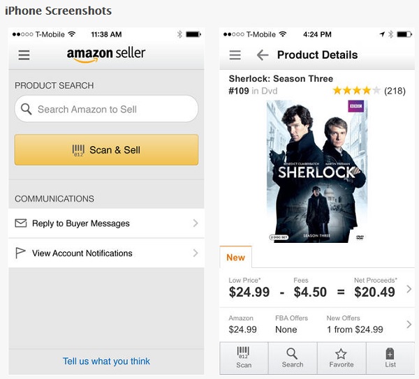 Vorschaubild Amazon Seller App